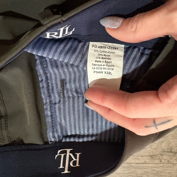 Men’s Ralph Lauren Performance Pant 34x32 - Picture 4 of 4